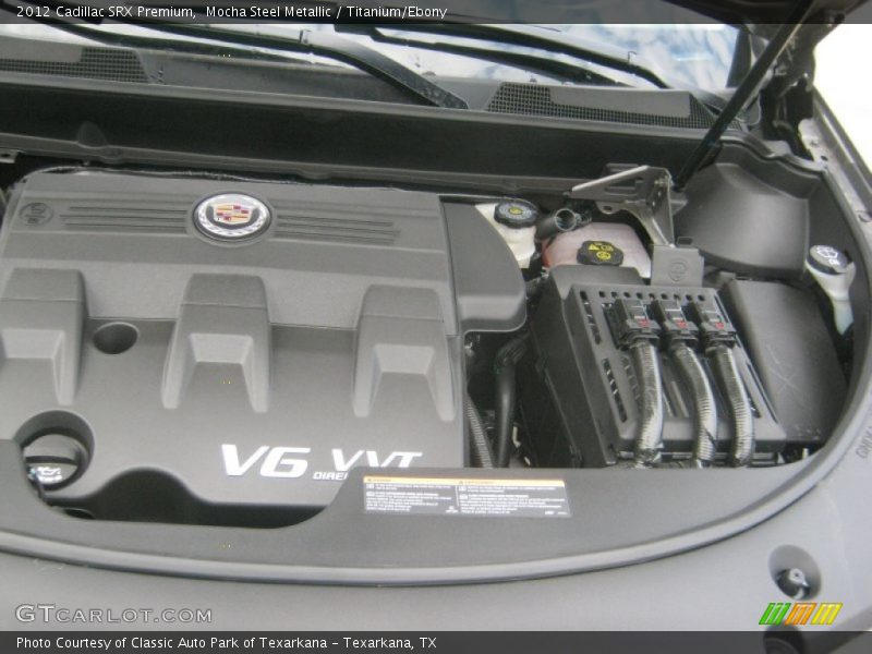 Mocha Steel Metallic / Titanium/Ebony 2012 Cadillac SRX Premium
