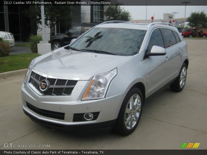 Front 3/4 View of 2012 SRX Performance