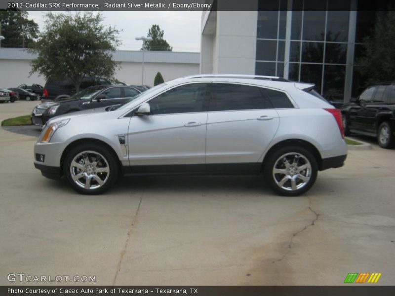  2012 SRX Performance Radiant Silver Metallic