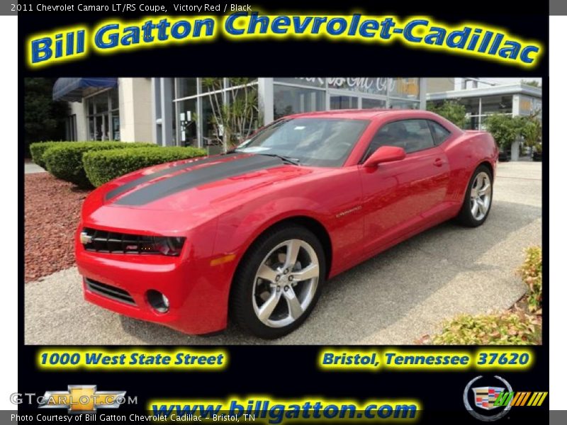Victory Red / Black 2011 Chevrolet Camaro LT/RS Coupe