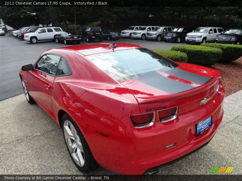 Victory Red / Black 2011 Chevrolet Camaro LT/RS Coupe