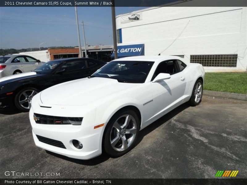 Summit White / Black 2011 Chevrolet Camaro SS/RS Coupe