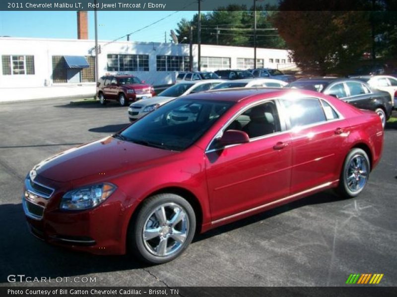 Red Jewel Tintcoat / Ebony 2011 Chevrolet Malibu LT