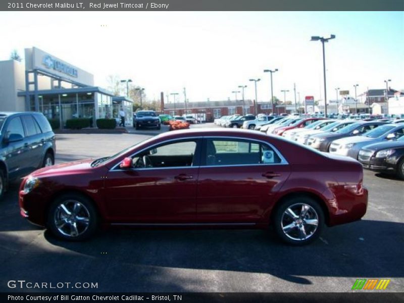 Red Jewel Tintcoat / Ebony 2011 Chevrolet Malibu LT