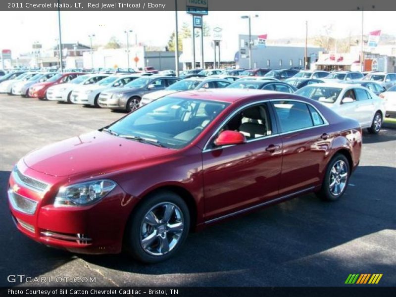Red Jewel Tintcoat / Ebony 2011 Chevrolet Malibu LT