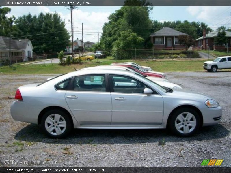Silver Ice Metallic / Gray 2011 Chevrolet Impala LS