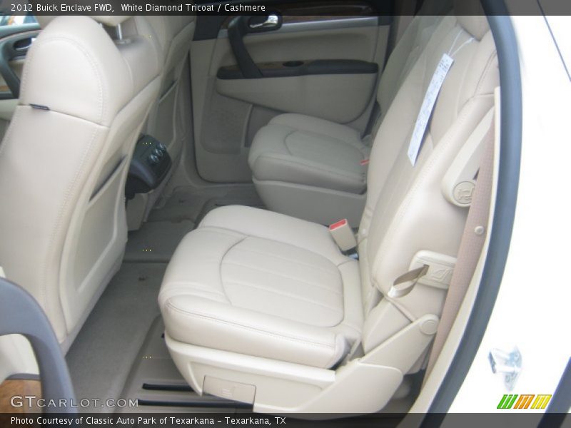 White Diamond Tricoat / Cashmere 2012 Buick Enclave FWD
