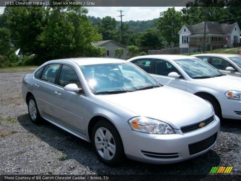 Silver Ice Metallic / Gray 2011 Chevrolet Impala LS