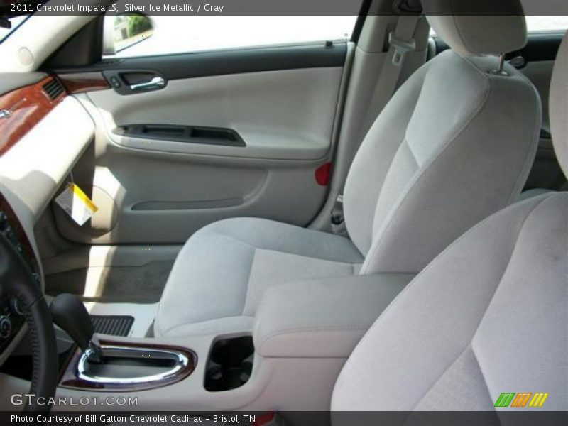 Silver Ice Metallic / Gray 2011 Chevrolet Impala LS