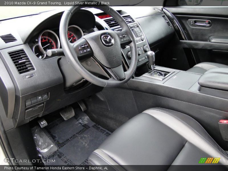  2010 CX-9 Grand Touring Black Interior