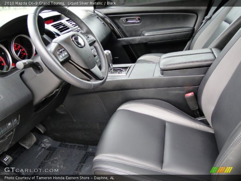  2010 CX-9 Grand Touring Black Interior