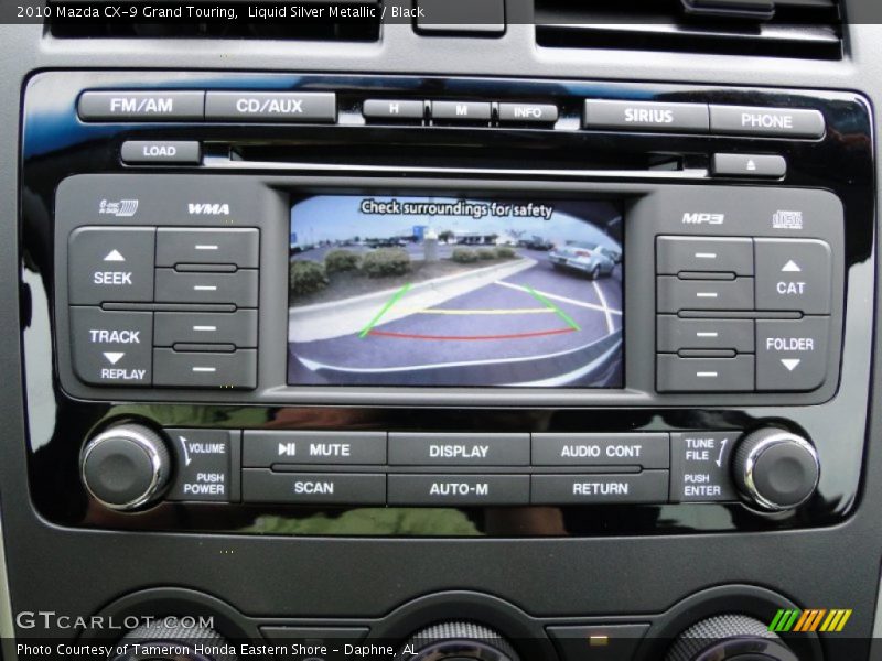 Audio System of 2010 CX-9 Grand Touring