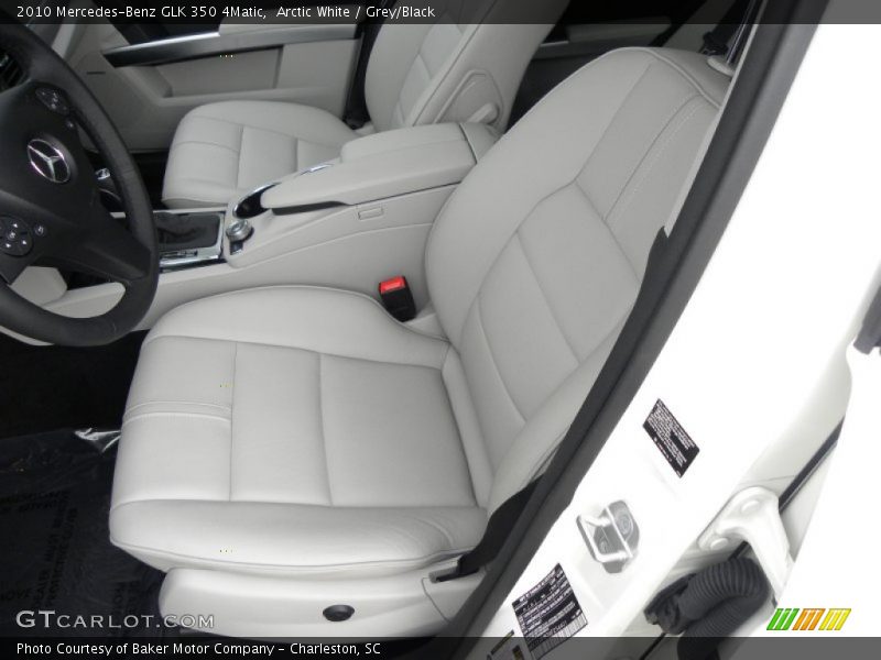 Arctic White / Grey/Black 2010 Mercedes-Benz GLK 350 4Matic