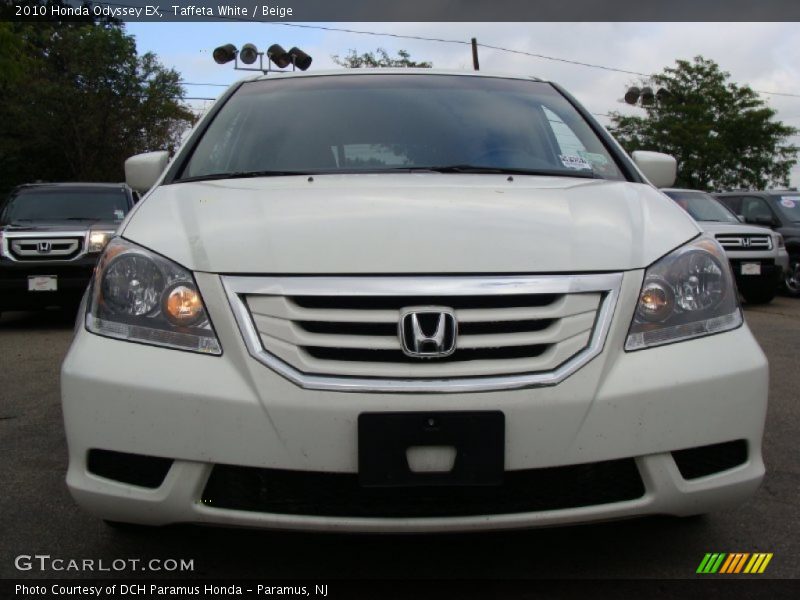 Taffeta White / Beige 2010 Honda Odyssey EX