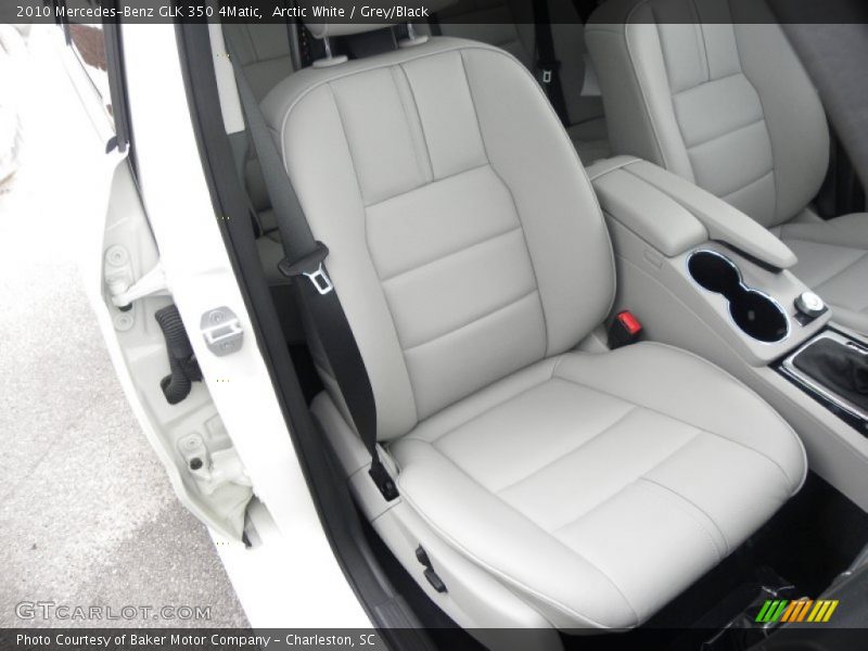 Arctic White / Grey/Black 2010 Mercedes-Benz GLK 350 4Matic