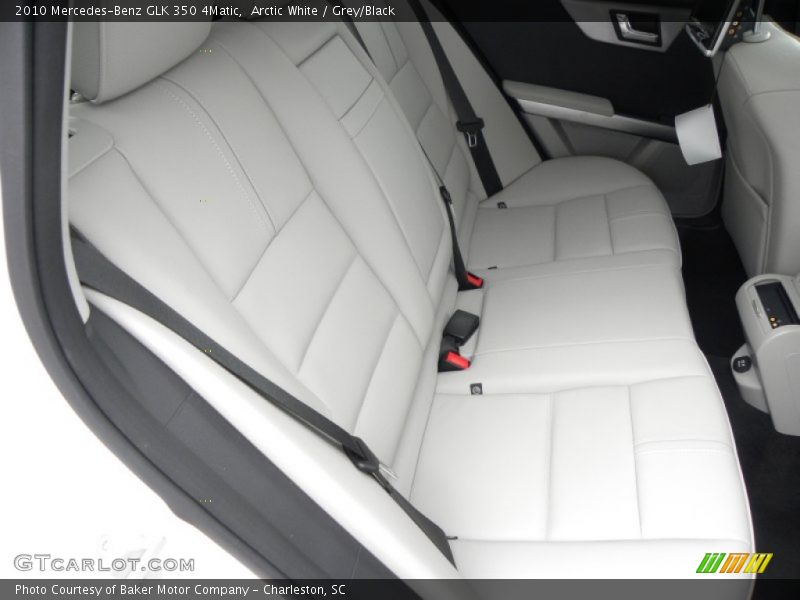 Arctic White / Grey/Black 2010 Mercedes-Benz GLK 350 4Matic