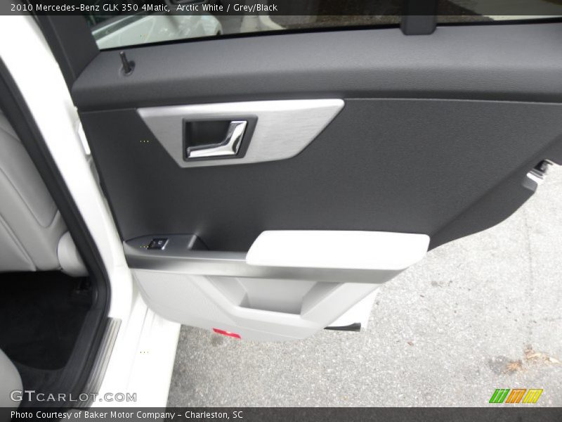 Arctic White / Grey/Black 2010 Mercedes-Benz GLK 350 4Matic