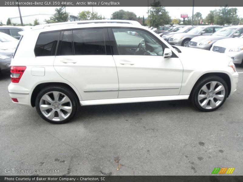 Arctic White / Grey/Black 2010 Mercedes-Benz GLK 350 4Matic