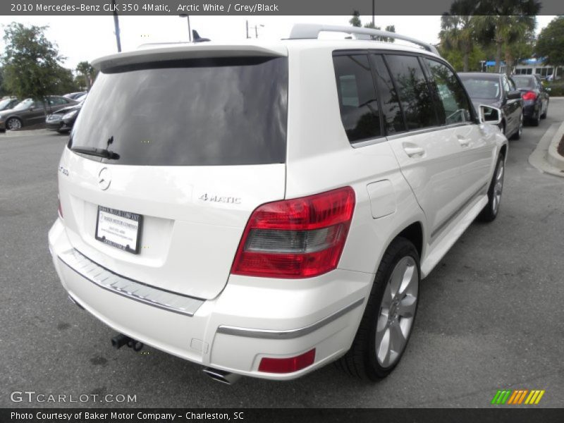 Arctic White / Grey/Black 2010 Mercedes-Benz GLK 350 4Matic