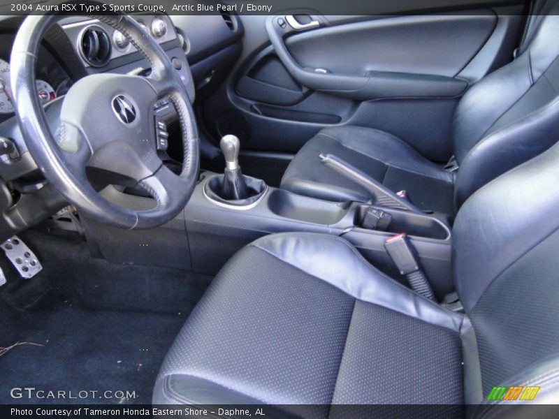  2004 RSX Type S Sports Coupe Ebony Interior