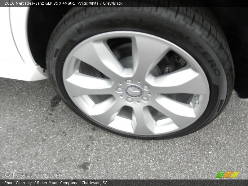 Arctic White / Grey/Black 2010 Mercedes-Benz GLK 350 4Matic
