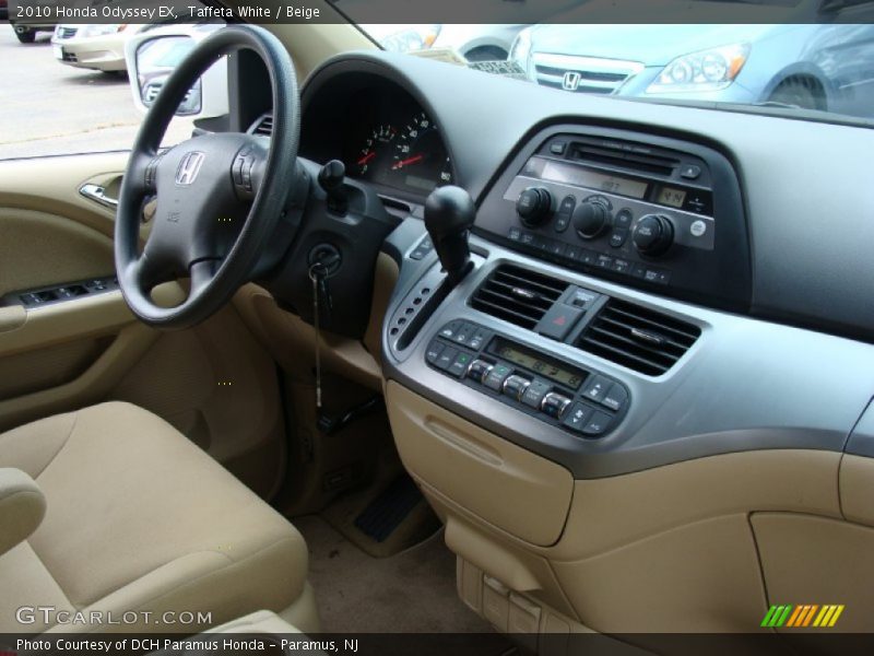 Taffeta White / Beige 2010 Honda Odyssey EX