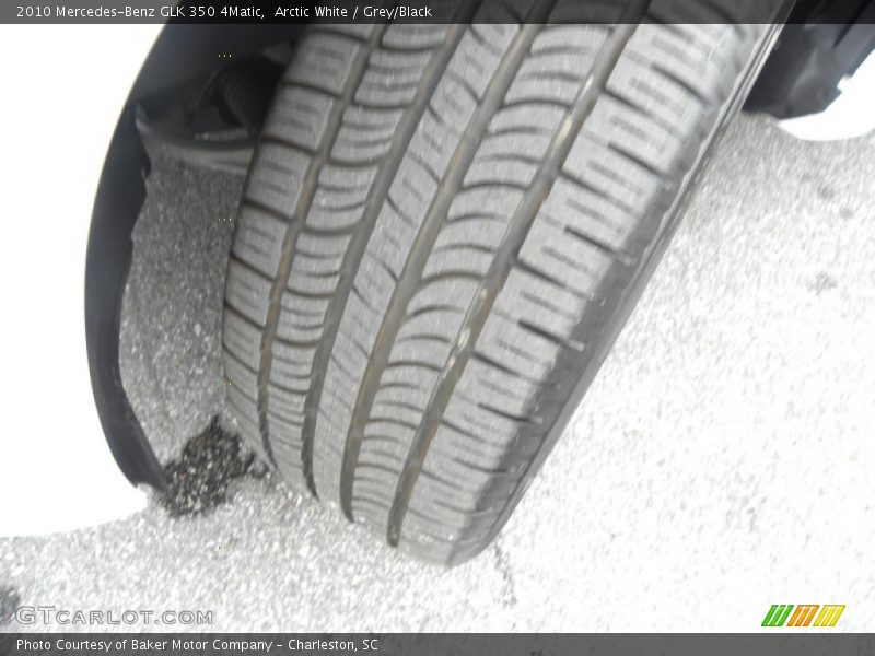 Arctic White / Grey/Black 2010 Mercedes-Benz GLK 350 4Matic