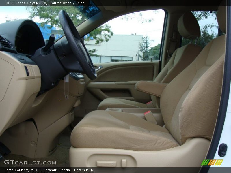 Taffeta White / Beige 2010 Honda Odyssey EX