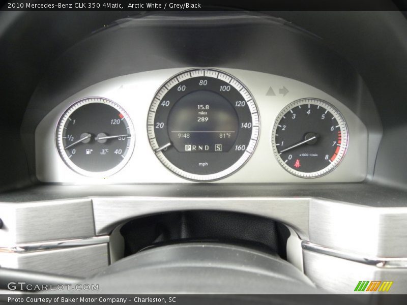 Arctic White / Grey/Black 2010 Mercedes-Benz GLK 350 4Matic