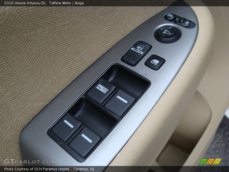 Controls of 2010 Odyssey EX