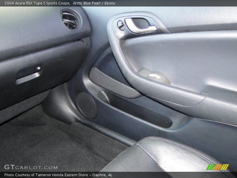 Arctic Blue Pearl / Ebony 2004 Acura RSX Type S Sports Coupe