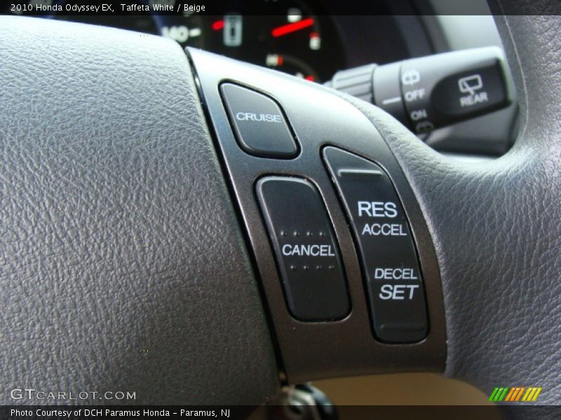 Taffeta White / Beige 2010 Honda Odyssey EX