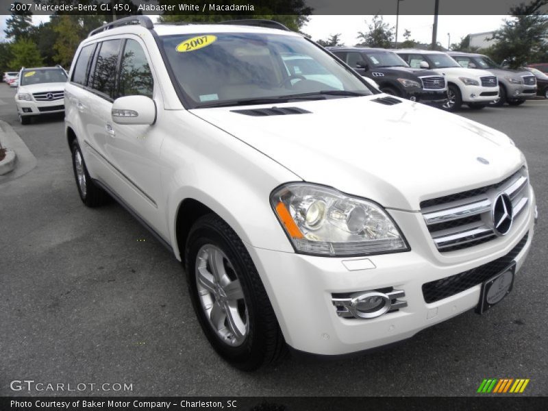 Alabaster White / Macadamia 2007 Mercedes-Benz GL 450