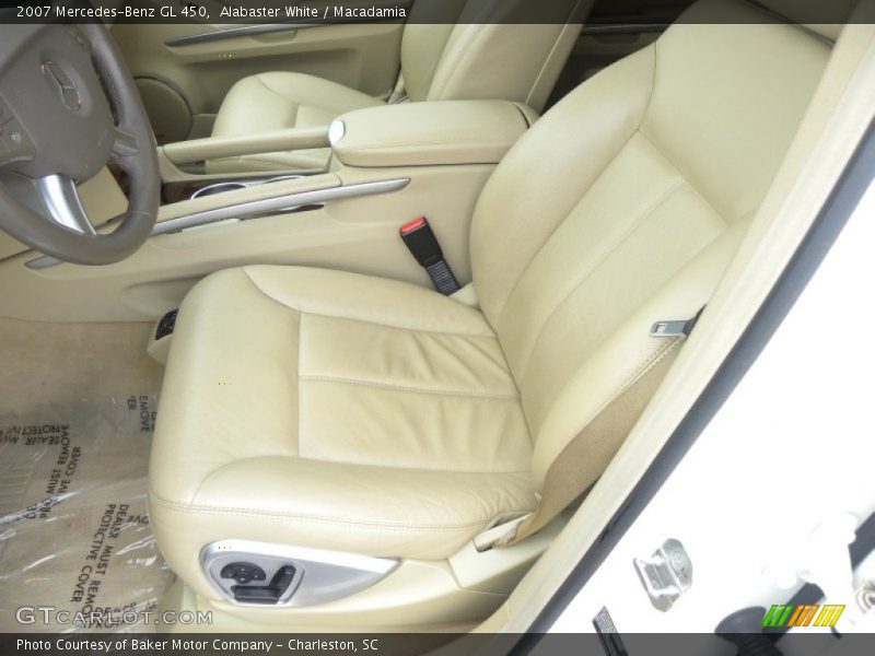 Alabaster White / Macadamia 2007 Mercedes-Benz GL 450