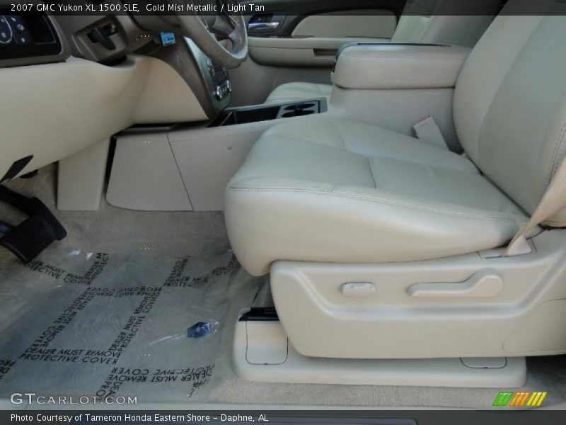 Gold Mist Metallic / Light Tan 2007 GMC Yukon XL 1500 SLE
