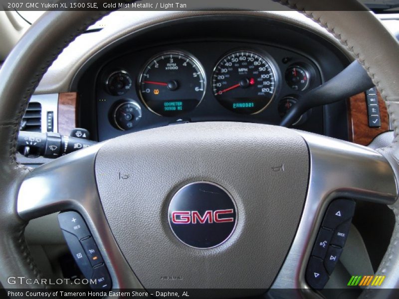 Gold Mist Metallic / Light Tan 2007 GMC Yukon XL 1500 SLE
