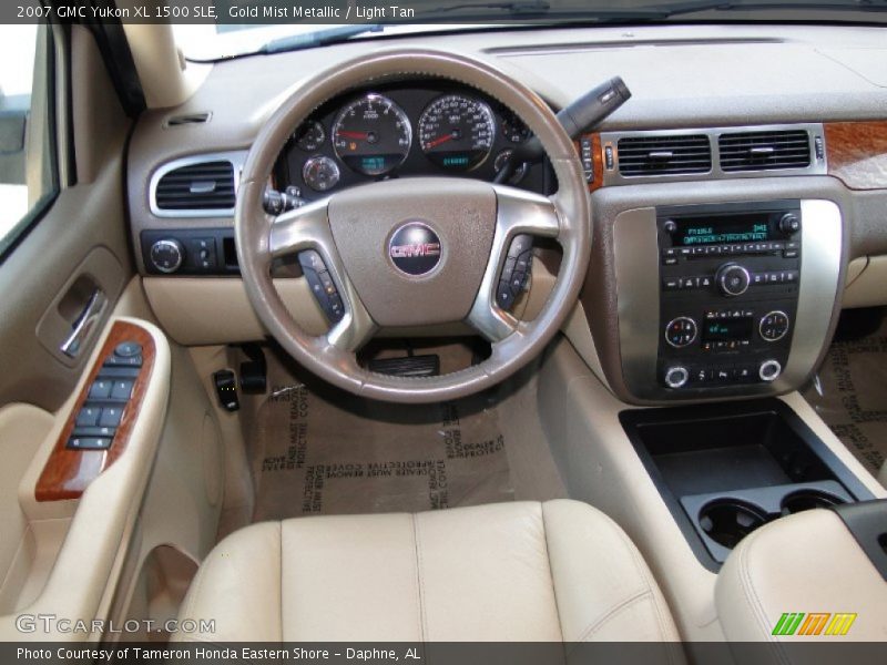 Gold Mist Metallic / Light Tan 2007 GMC Yukon XL 1500 SLE