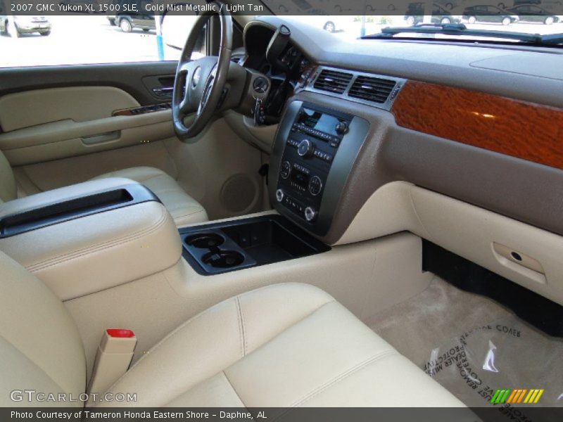 Gold Mist Metallic / Light Tan 2007 GMC Yukon XL 1500 SLE