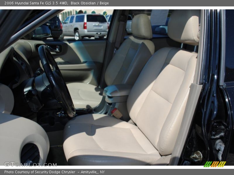 Black Obsidian / Beige 2006 Hyundai Santa Fe GLS 3.5 4WD