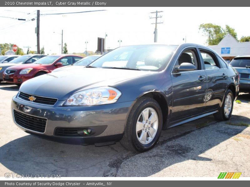 Cyber Gray Metallic / Ebony 2010 Chevrolet Impala LT