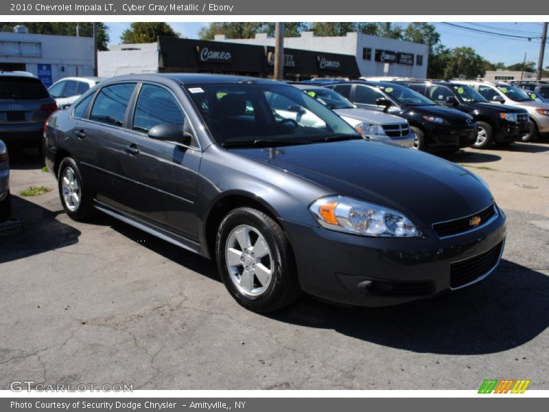 Cyber Gray Metallic / Ebony 2010 Chevrolet Impala LT