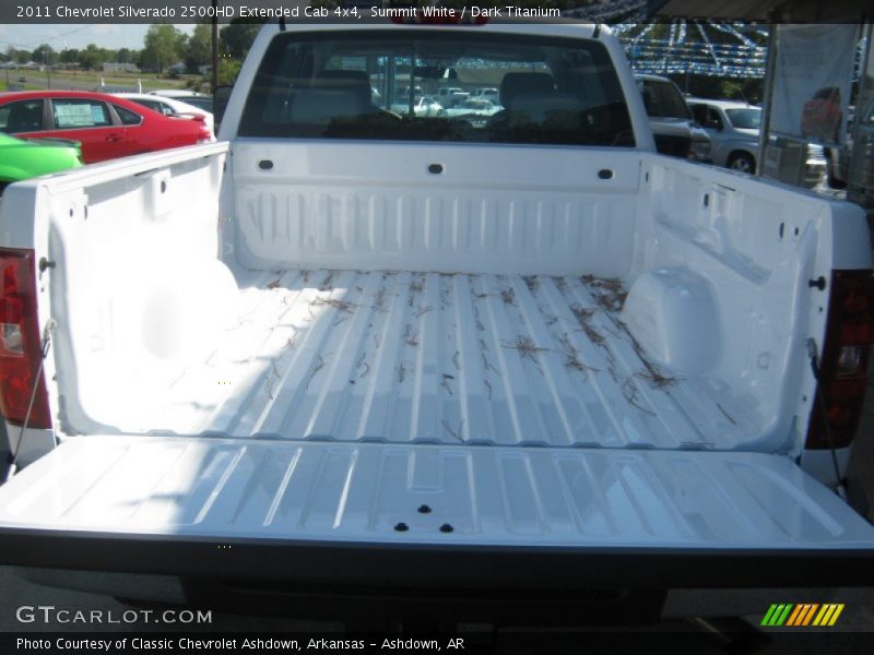 Summit White / Dark Titanium 2011 Chevrolet Silverado 2500HD Extended Cab 4x4