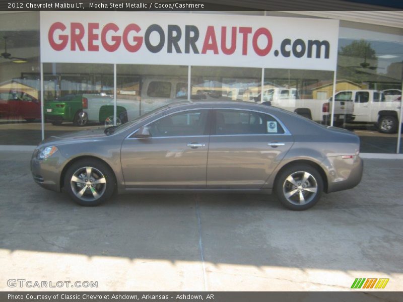 Mocha Steel Metallic / Cocoa/Cashmere 2012 Chevrolet Malibu LT