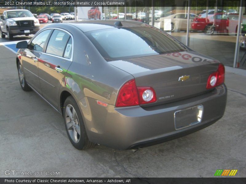 Mocha Steel Metallic / Cocoa/Cashmere 2012 Chevrolet Malibu LT