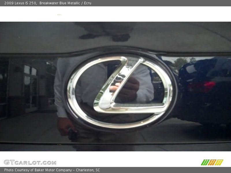 Breakwater Blue Metallic / Ecru 2009 Lexus IS 250