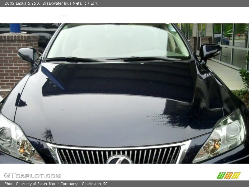 Breakwater Blue Metallic / Ecru 2009 Lexus IS 250
