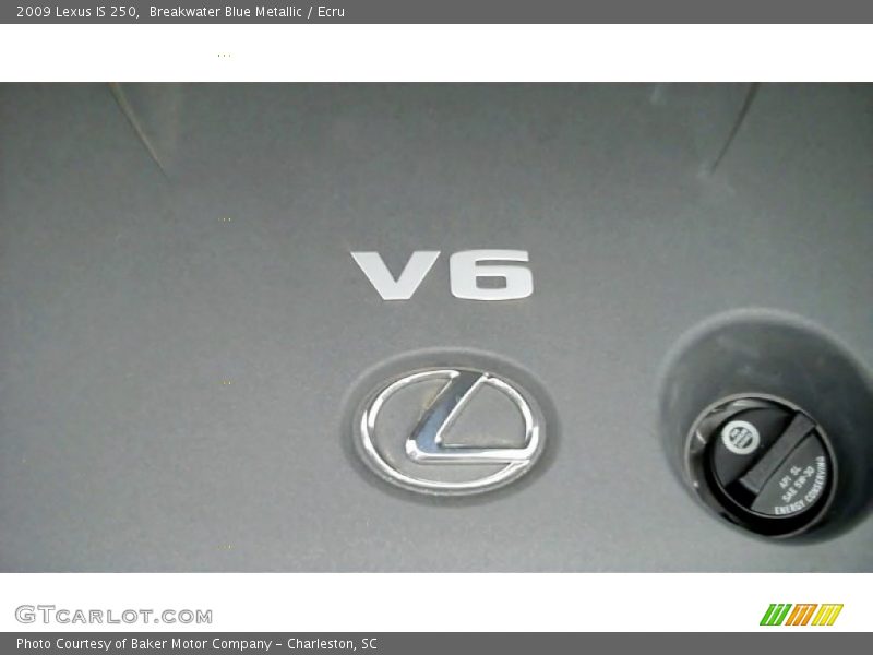 Breakwater Blue Metallic / Ecru 2009 Lexus IS 250