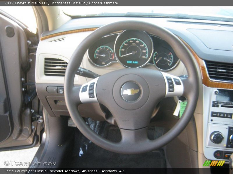 Mocha Steel Metallic / Cocoa/Cashmere 2012 Chevrolet Malibu LT