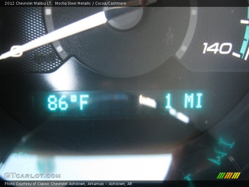 Mocha Steel Metallic / Cocoa/Cashmere 2012 Chevrolet Malibu LT