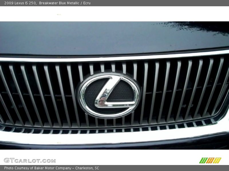 Breakwater Blue Metallic / Ecru 2009 Lexus IS 250